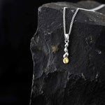 Austrian river gold pendant. gold washing