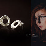 Natural Stud Earrings: - Simple yet unique. To be worn everyday.....