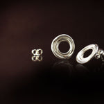 Natural Stud Earrings: - Simple yet unique. To be worn everyday.....
