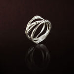 Silver Stack Ring: Handmade Root Jewellery