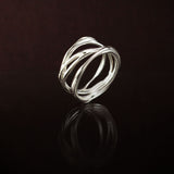 Silver Stack Ring: Handmade Root Jewellery